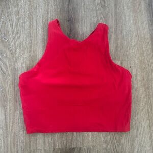 Vibrant Red Athleta Sports Bra